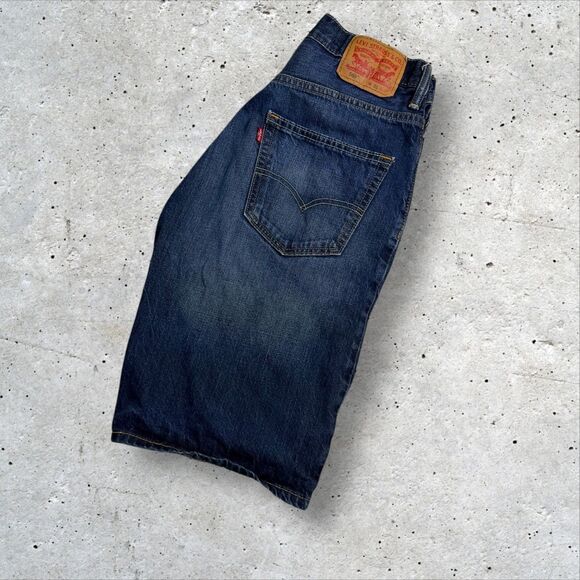 Levi’s 501 Cut-Off Denim Shorts Men’s Blue Button Fly Size 31 Medium Wash - Picture 1 of 8